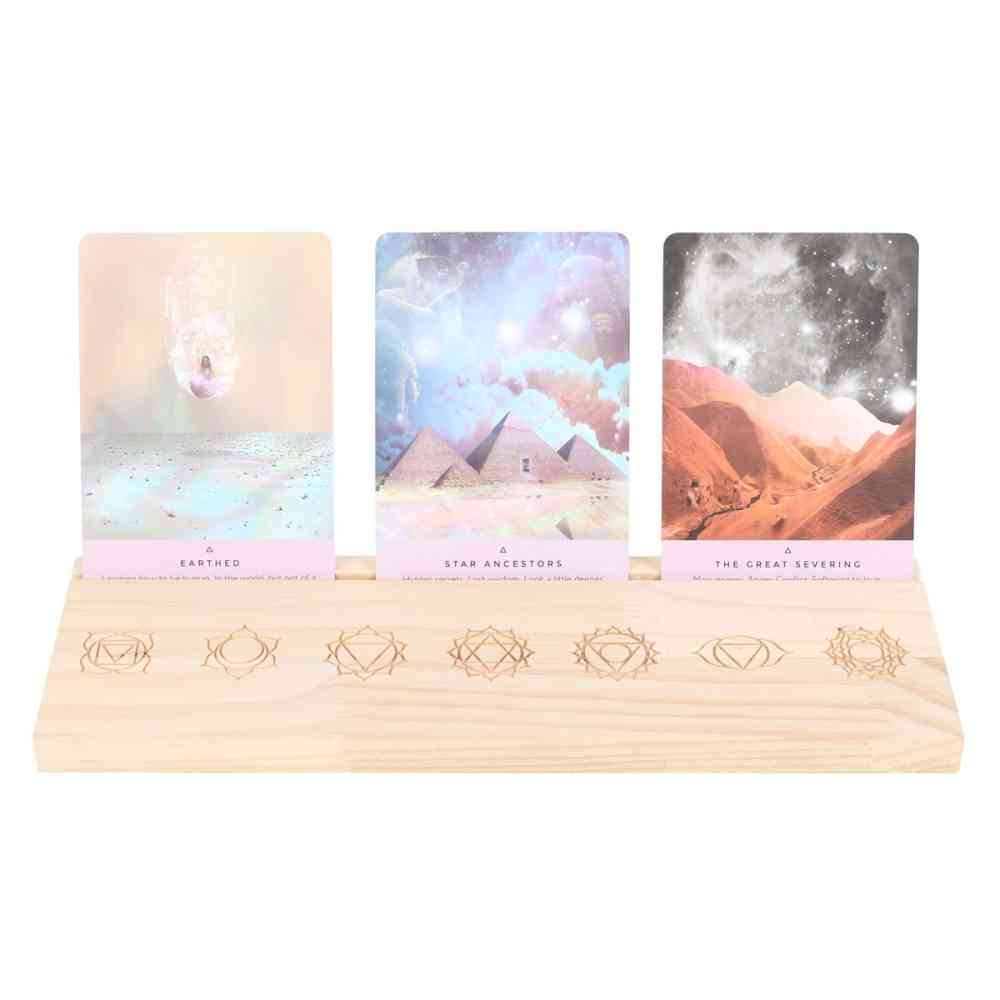 Something Different - Natural Seven Chakras Tarot Card Stand Card stand - Multicolours